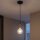 Lampe à suspendre réglable Vintage E27 en bronze