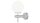 LED Wandlampe Badezimmer IP44 4000 K Glas Metall