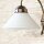 Wandleuchte mit Glasschirm Antik