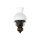 Urige Wandlampe Holz Glas E27 Landhaus Stil