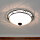 Runde Deckenlampe Rustikal Ø47cm Glas ATHEN