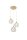 Suspension Moderne en or 3-flamme E27 cuisine