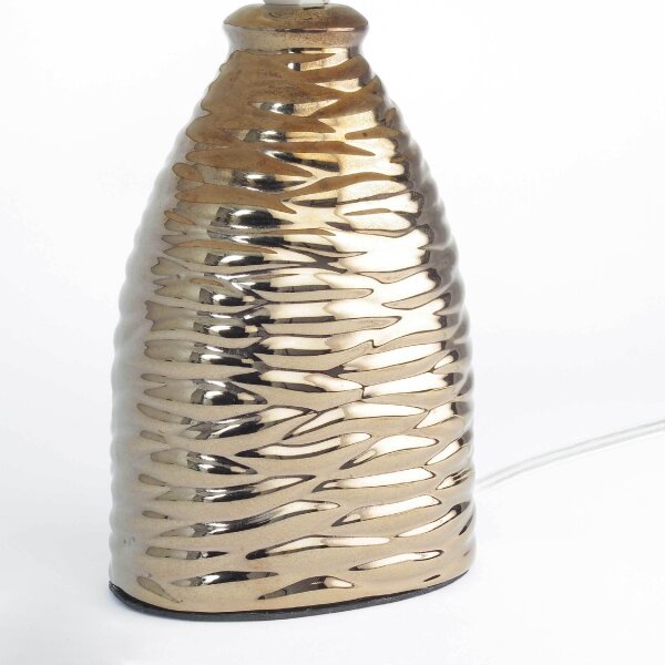 Elégante lampe de table Brella en marron