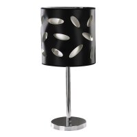 Lampe de table grande 66,5 cm de haut Noir E27