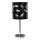 Tischlampe groß 66,5 cm hoch Schwarz E27
