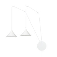 Pendelleuchte mit Stecker Weiß Wohnzimmer Esstisch
