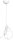 Suspension Blanc Pour enfants ludique E27 Bobby