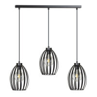 Lampe suspendue Moderne Noir Salon Salle à manger