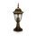 Lampe de socle extérieure Rustique en or 43 cm IP43