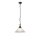 Suspension rustique Country couleur rouille
