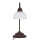 Lampe de table rustique Country couleur rouille