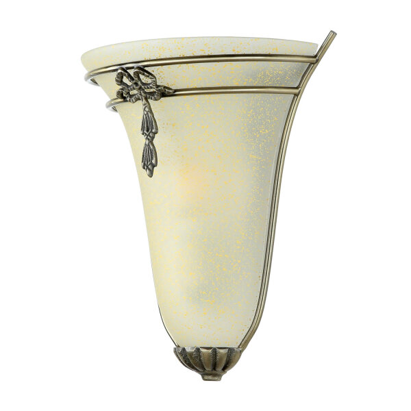 Jugendstil Wandleuchte Wandlampe Bronze