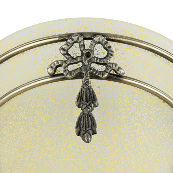 Jugendstil Wandleuchte Wandlampe Bronze