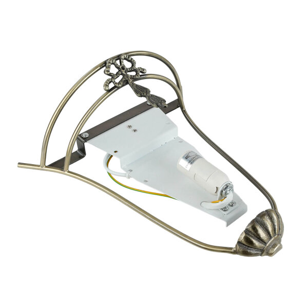 Jugendstil Wandleuchte Wandlampe Bronze