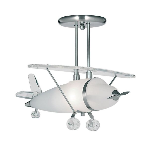 Plafonnier NOVELTY en acier inoxydable