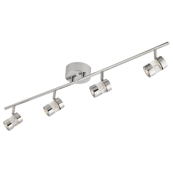 Moderne LED Deckenleuchte BUBBLES in Chrom