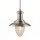 Lampe suspendue aspect argenté