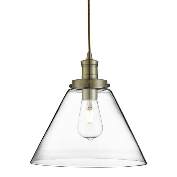 Vintage Pendelleuchte PYRAMID