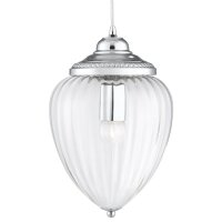 Suspension rustique ronde E27