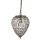 Lampe suspendue classique bronze