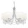 Lampe &agrave; suspendre 8-flmg. classique avec verre