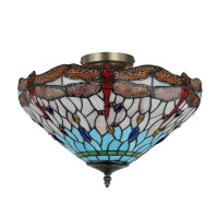 Plafonnier de style Tiffany
