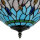 Deckenleuchte Tiffany Stil Ø 40 cm 3x E14 Buntglas