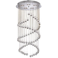 Hängeleuchte 5-flmg. Doppelhelix