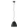 Lampe à suspendre Noir intérieur Blanc Rétro ronde Table à manger