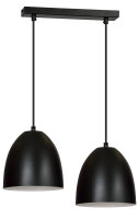 Elegante H&auml;ngelampe ANNIE Schwarz Retro Esstisch