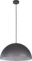 Lampe &agrave; suspendre moderne argent Ferra