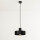 Stilvolle Pendellampe Schwarz Retro Schirmform