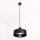 Stilvolle Pendellampe Schwarz Retro Schirmform
