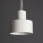 Suspension blanche Retro en forme dabat-jour