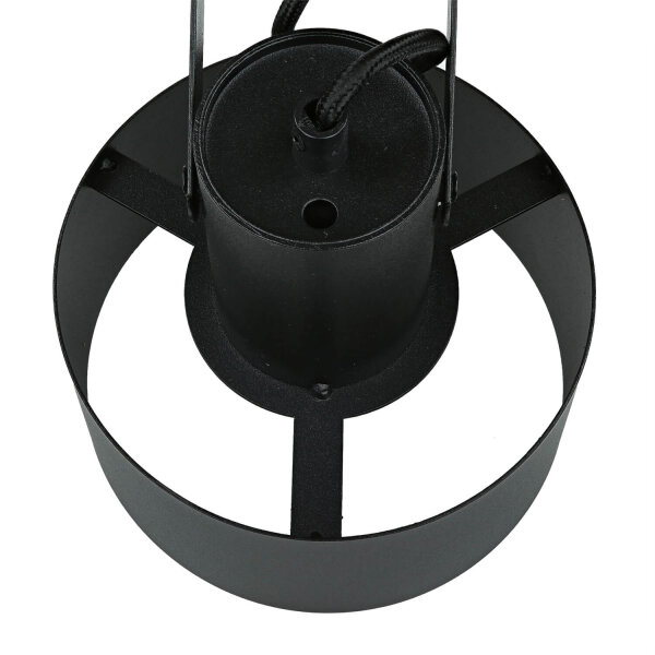 Applique RIF Noir Abat-jour métallique Ø15 cm E27