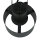 Applique RIF Noir Abat-jour métallique Ø15 cm E27