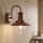 Wandleuchte Glas Metall Kupfer E27 Zugschalter Maritim