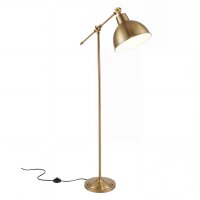 Lampadaire vintage en cuivre antique