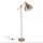 Lampadaire vintage en cuivre antique