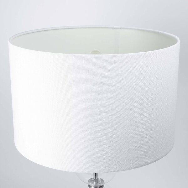 Lampe de table moderne Lampe de salon Chrome