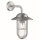 Au&szlig;en Gartenlampe maritim Silber satiniert