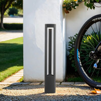 Lampadaire extérieur LED Moderne en gris