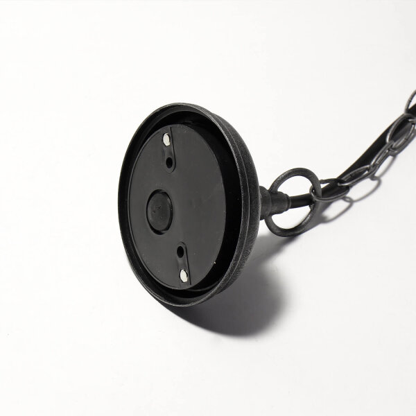 Klassische Pendelleuchte in antik silber