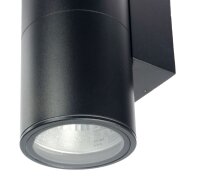 Applique extérieure IP54 Up Down Noir H:27cm