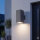 Wandleuchte in Silber Aluminium IP54 Modern