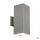 Wandleuchte in Silber Aluminium IP54 Modern