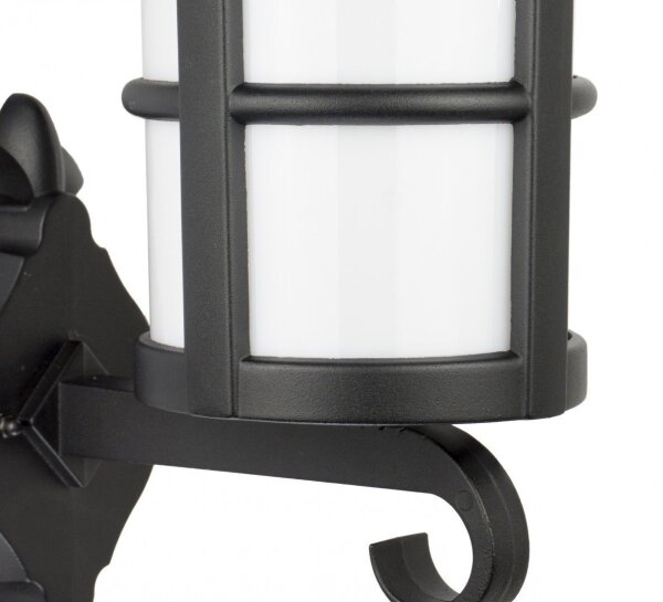 Außen Wandlampe Schwarz Rustikal Garten Terrasse