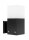 Lampe dextérieur noire mur IP44 faible éblouissement E27 H:22cm