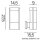 Outdoor Wandlampe CANDO IP54 blendarm wetterfest