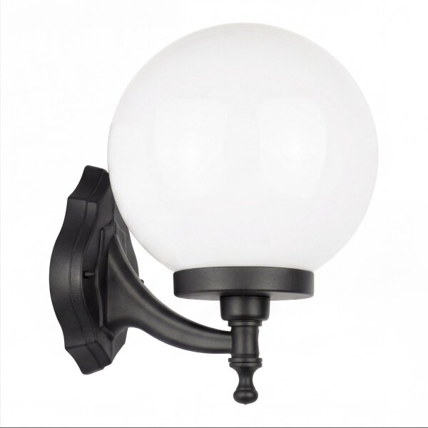Lampe dextérieur vintage Mur Abat-jour sphérique IP43 anti-éblouissement